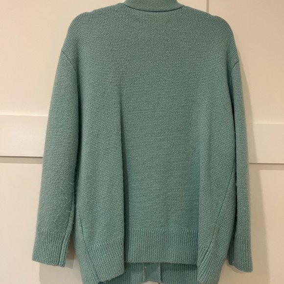 RE/DONE 90s Oversized 90s V-Neck Cardigan Spearmint- Size Small - Picture 10 of 12